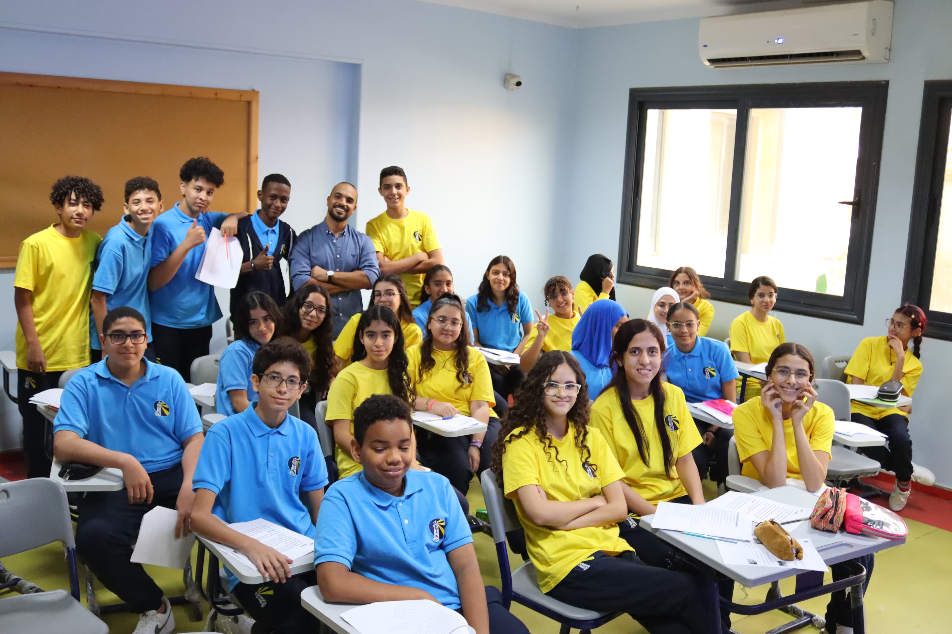 Older MEIS students in their classroom