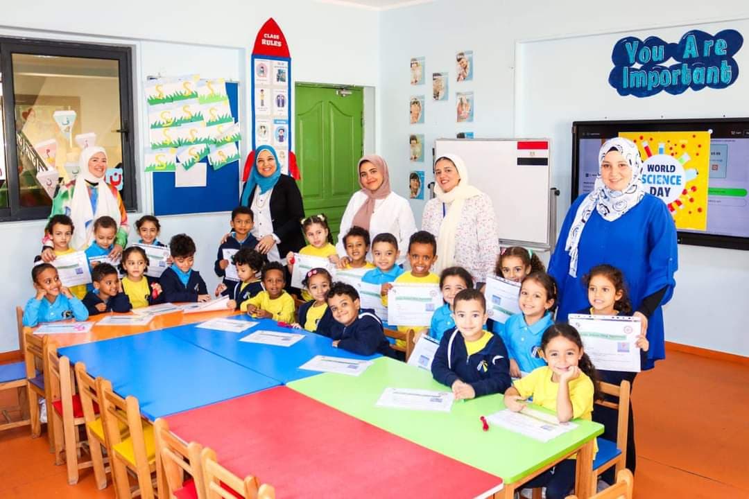 World Science Day in an early-years class