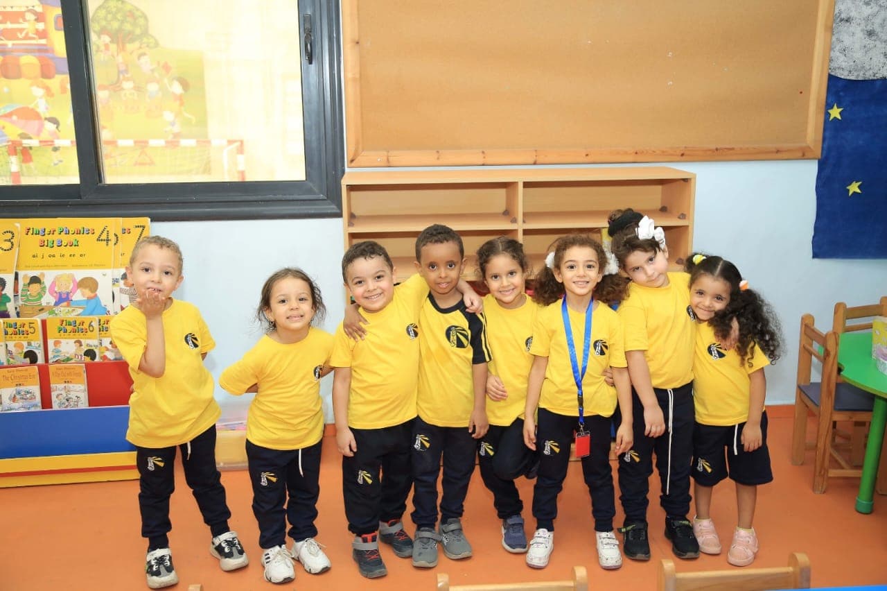 An early-years class together